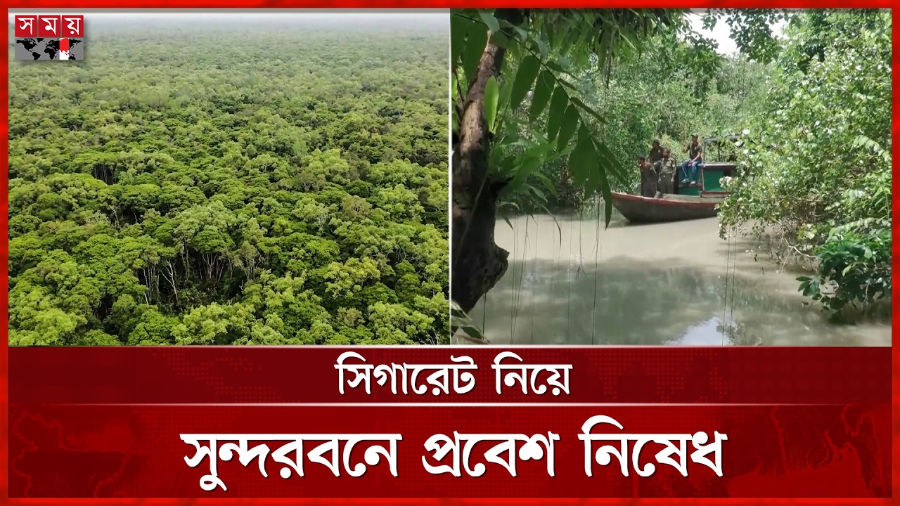 বিড়ি-সিগারেট নিয়ে ঢোকা যাবে না সুন্দরবনে | Bagerhat | Sundarban | Somoy TV