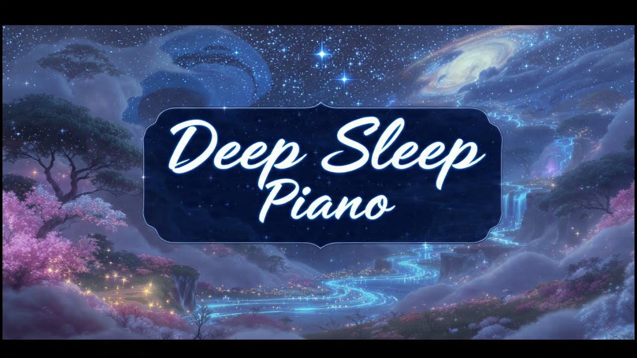 Midnight Snowfall Lullaby: A Gentle Piano Sonata for Deep Sleep & Peaceful Mind ❄️