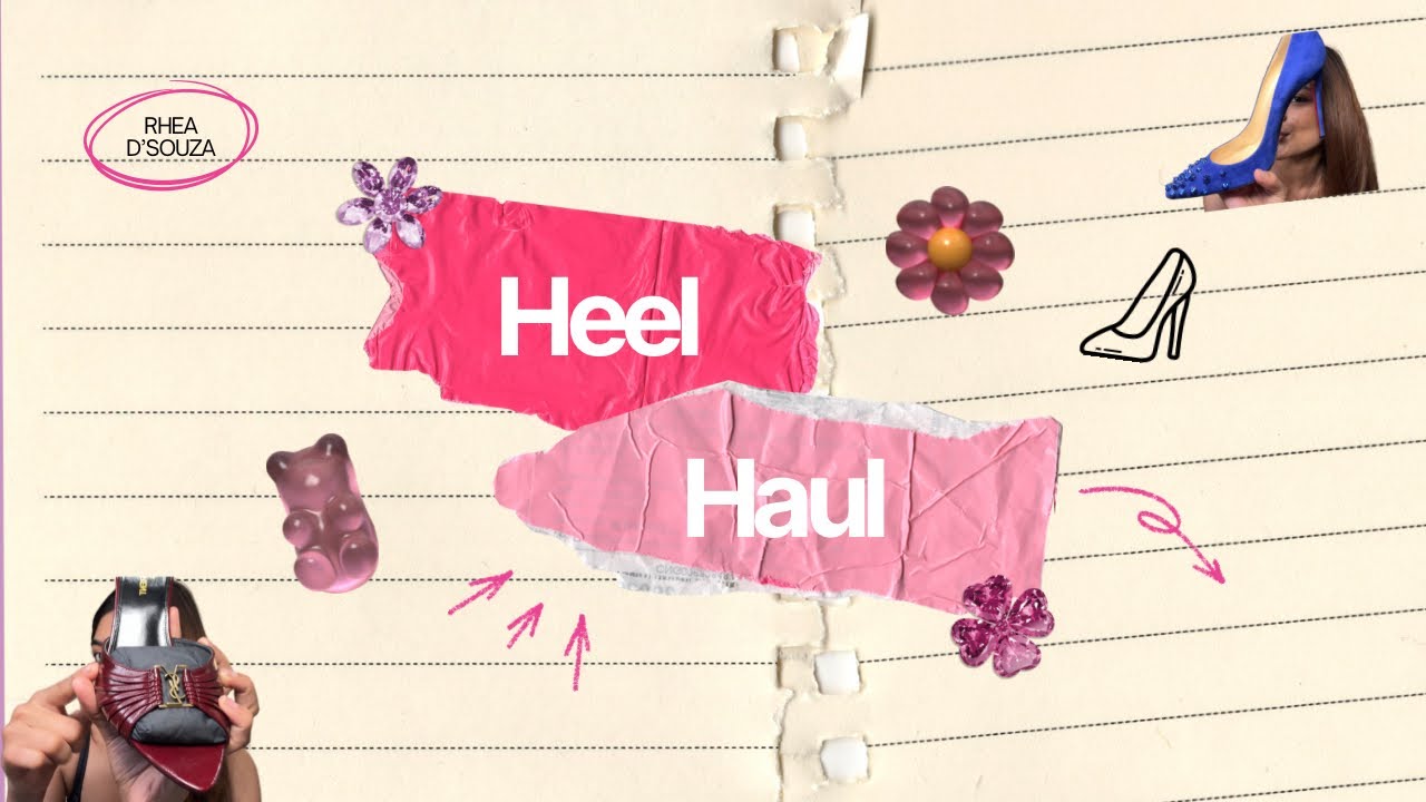 Finally Revealing My Heel Collection 👠 | Heels Haul | Rhea D’Souza 