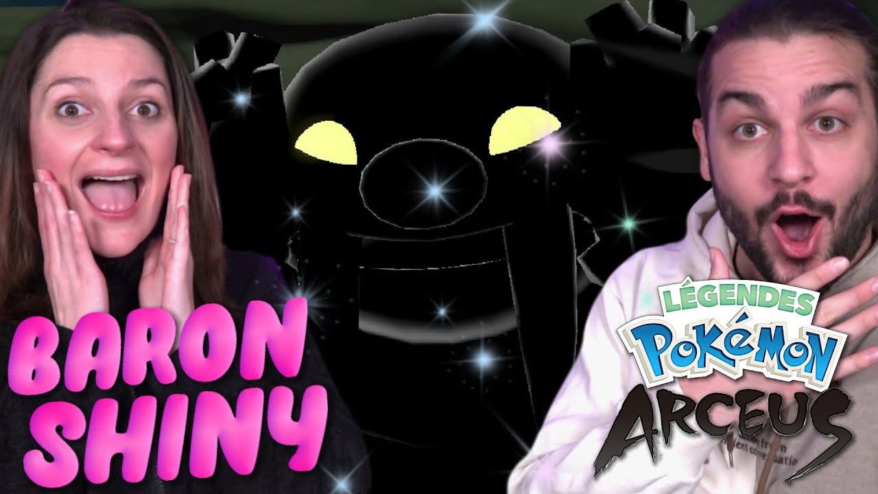ON A ENCORE UN POKEMON BARON SHINY INCROYABLE ! CAPTURE SHINY LIVE LEGENDES POKEMON ARCEUS