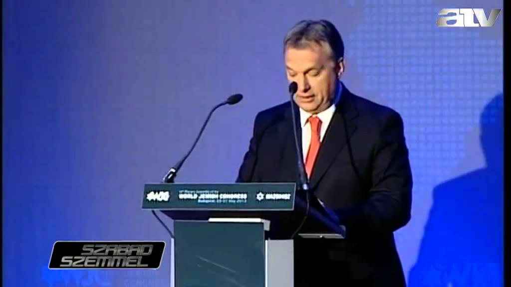 Orbán Viktor beszéde a Zsidó Világkongresszuson