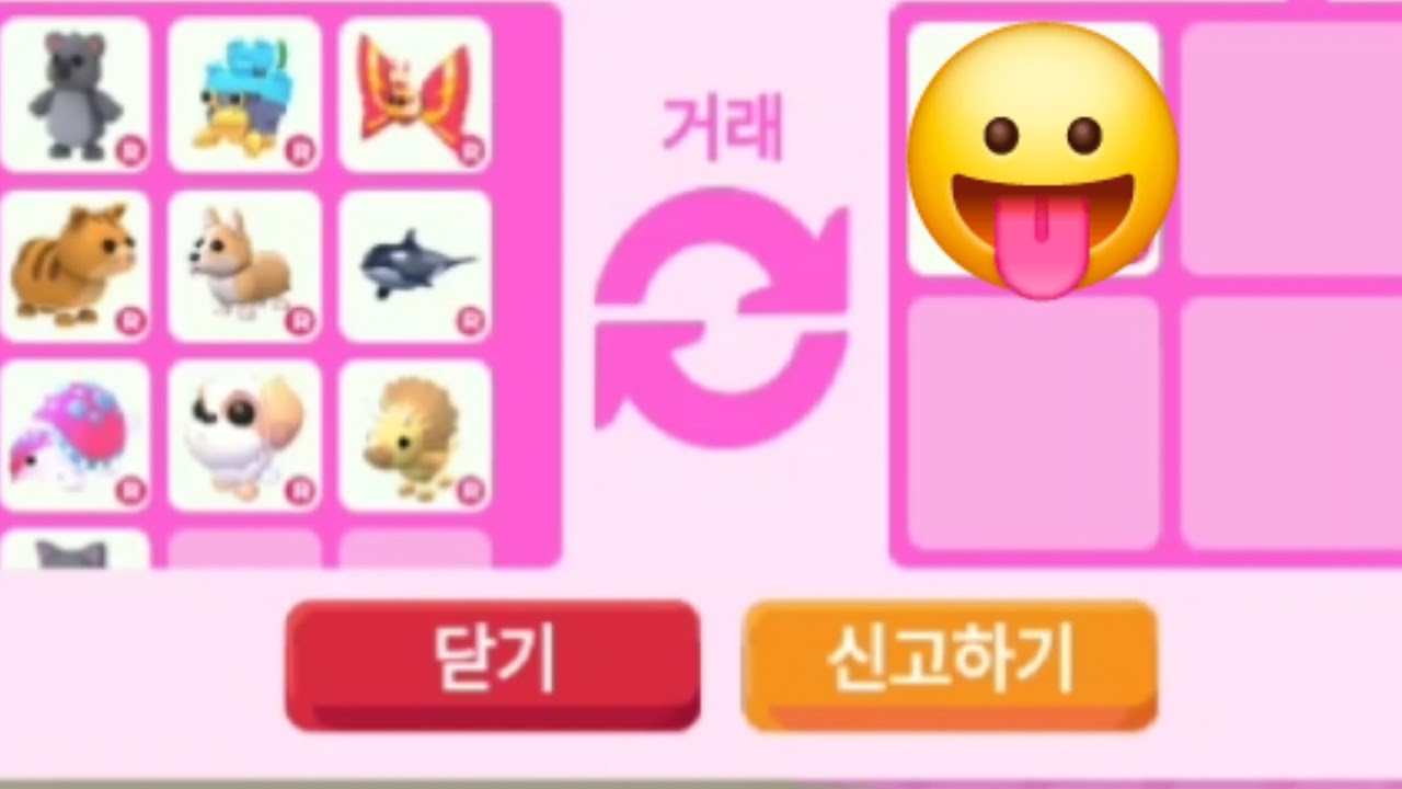 입양하세요 거래내역 모음집