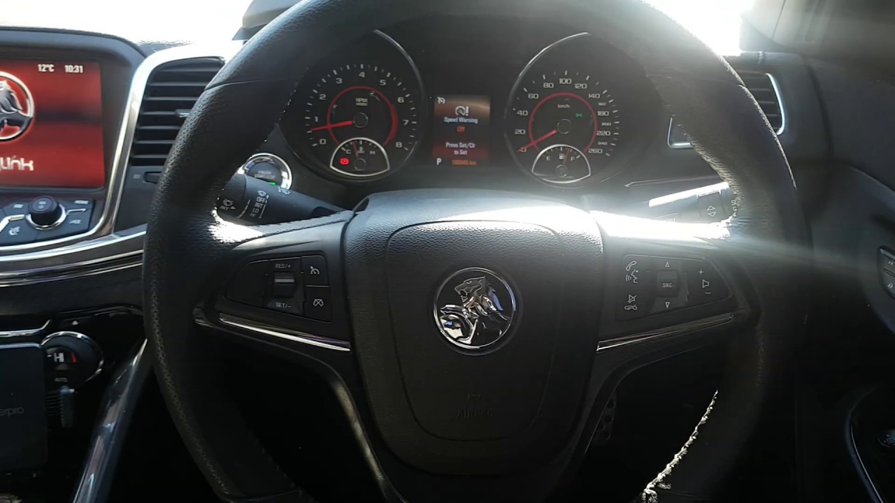 Holden Commodore VF 2013-2017 Сброс сервиса