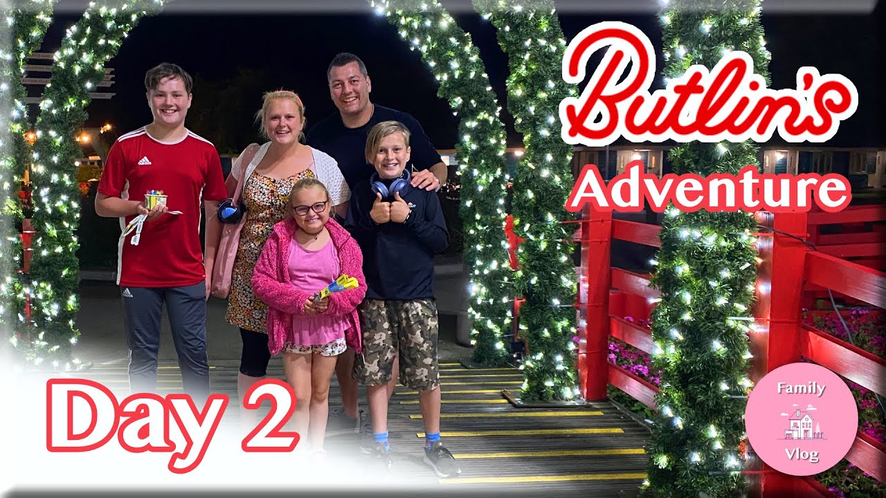 Winner, Winner, Chicken Dinner! || Butlin's Adventure, Day Two || UK Family Vlog