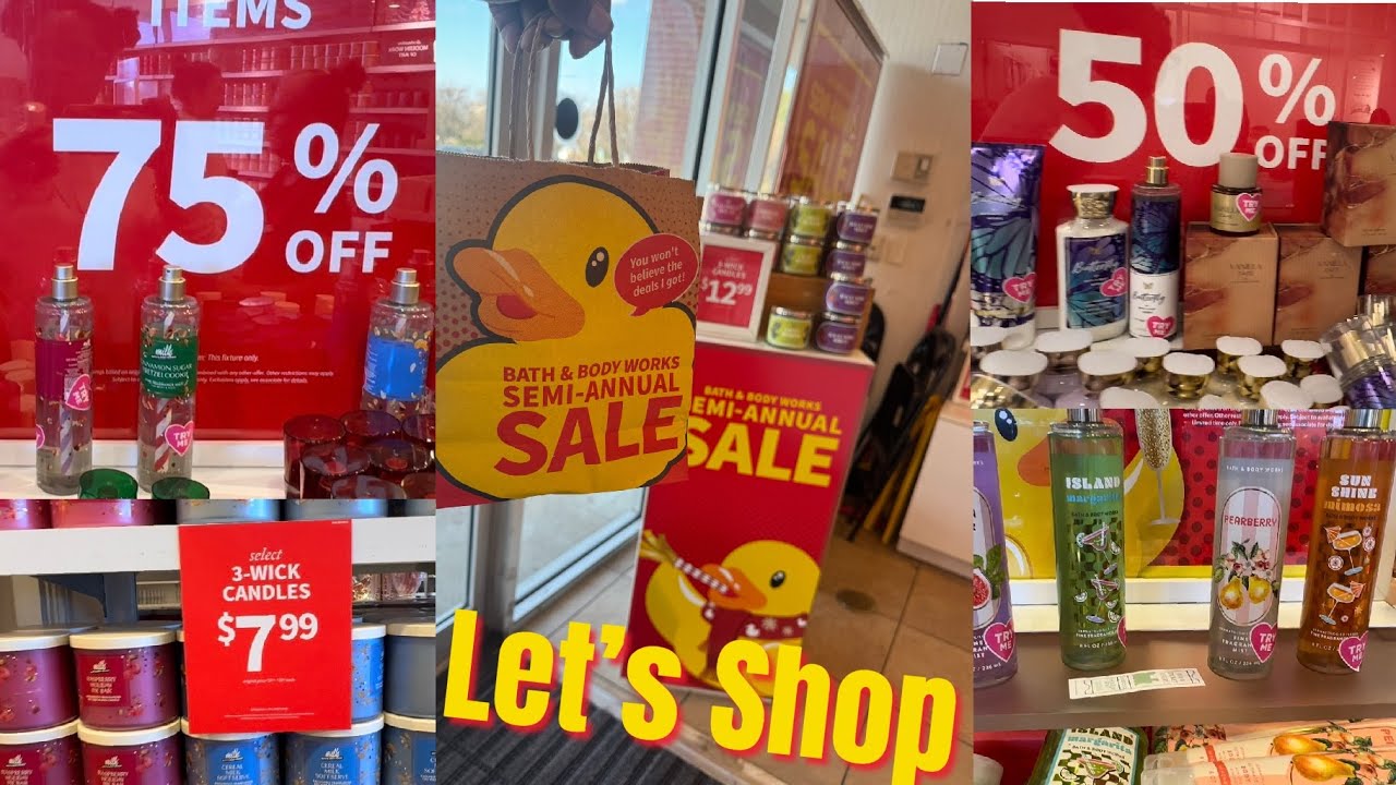 Полугодовая распродажа Bath & Body Works зимой 2025 года! Стоит ли тратить на это время? Давайте ...