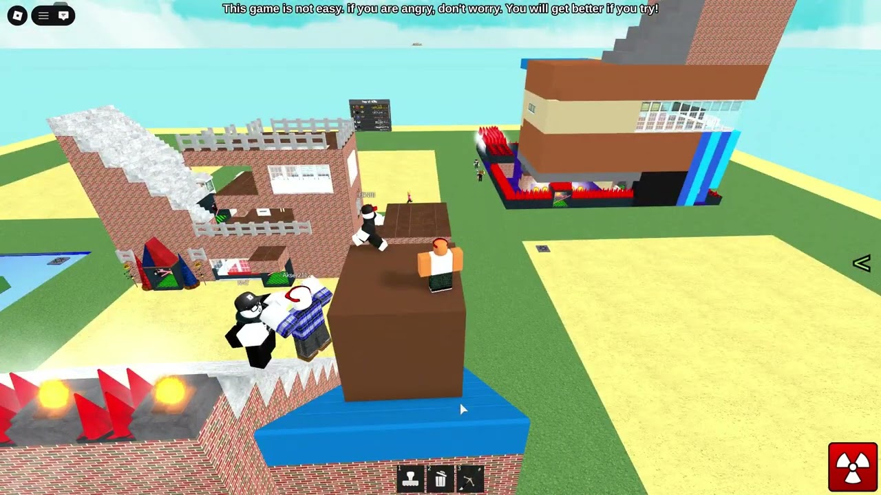 Roblox - Build and battle - hanging out with my friends!