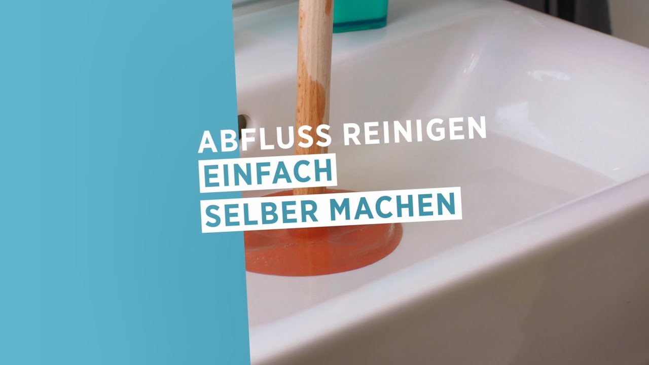 Nie wieder ein verstopfter Abfluss