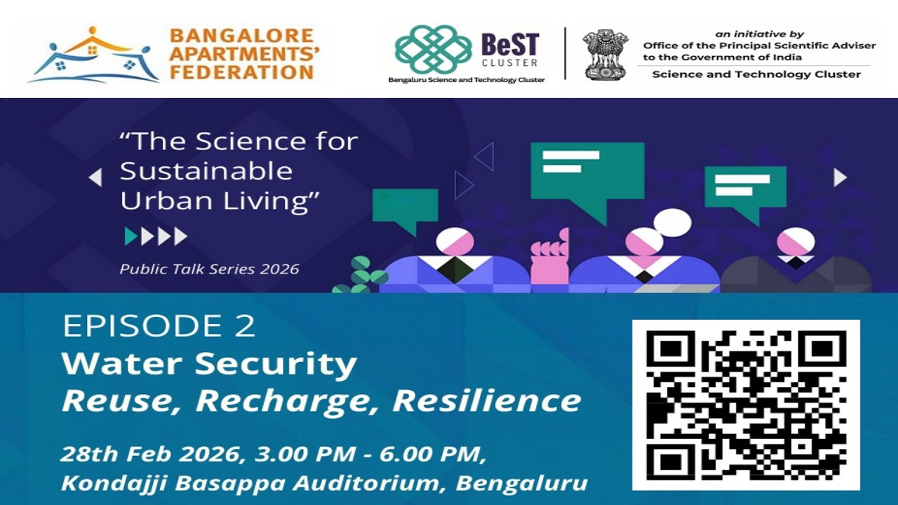 The Science for Sustainable Urban Living — Episode 2: Water Security