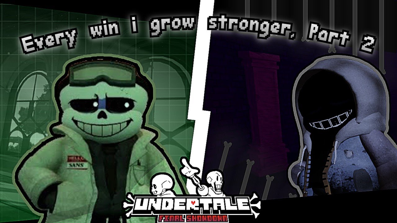 UFS But Every Win, I GROW STRONGER!! Part 2 (Roblox Undertale Final Showdown)