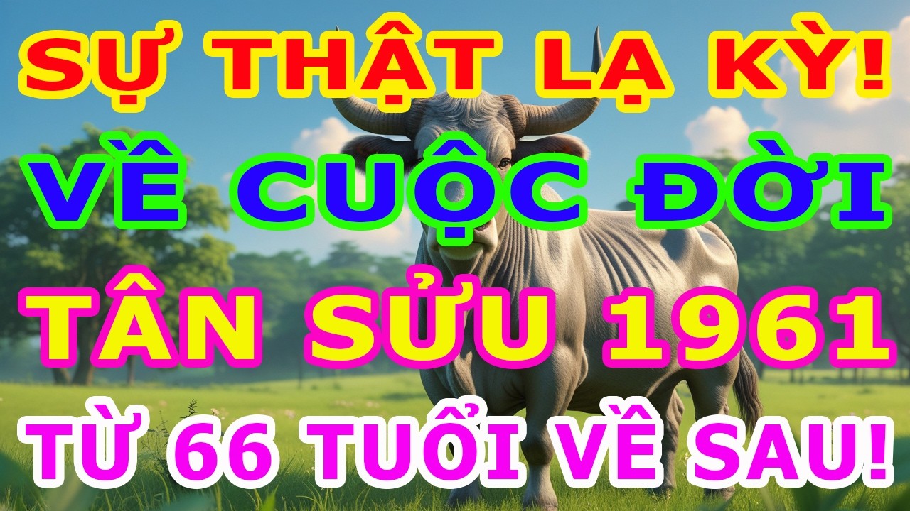 Lần Đầu Tiết Lộ! Sự Thật Lạ Kỳ Về Tử Vi Trọn Đời Tuổi Tân Sửu 1961, Bạn Sẽ Bất Ngờ Nếu Biết