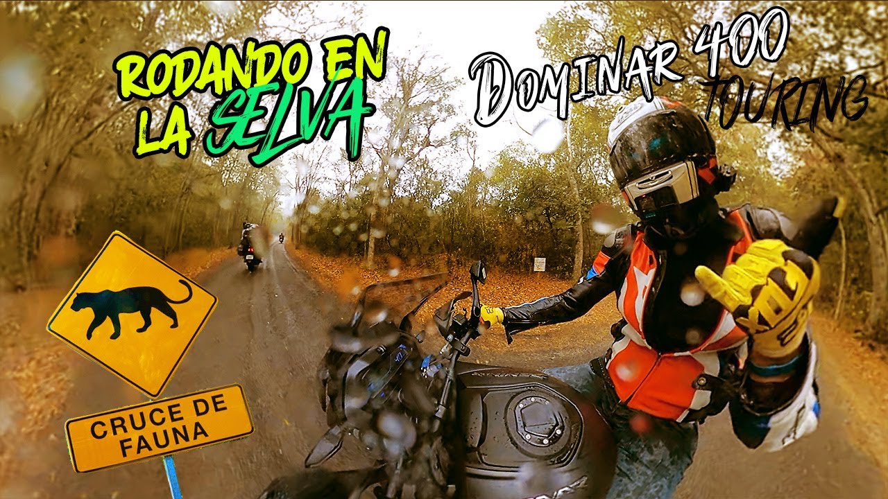 Viajamos TODO EL DÍA con la DOMINAR 400 TOURING! | La Selva de Calakmul | Ruta Balam parte 2