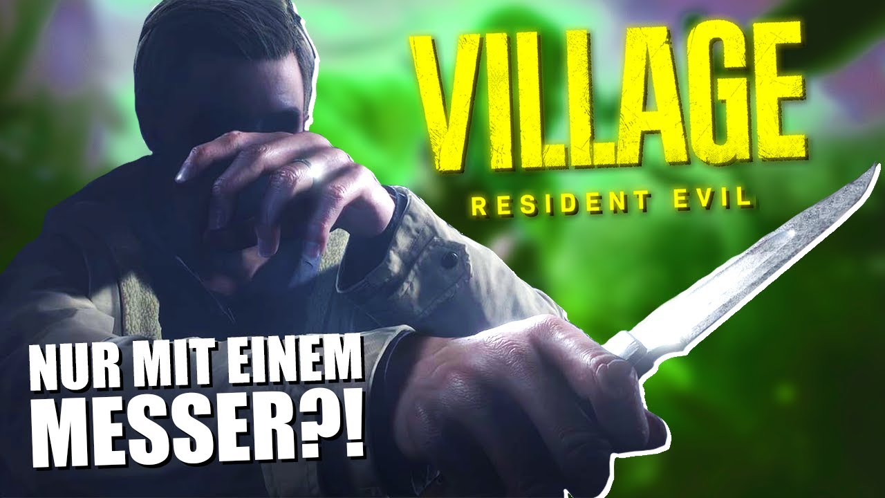 Kannst du RESIDENT EVIL VILLAGE nur mit einem MESSER durchspielen?! (Ganz nah am Geschehen Trophäe)