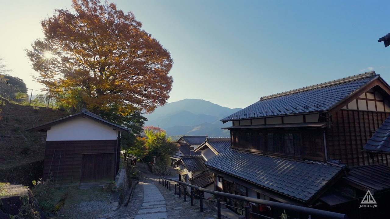 長野・秋の旅情：中山道に残るの宿場町を巡る馬籠宿・妻籠宿・奈良井宿 ー 2025年11月3 - 8日