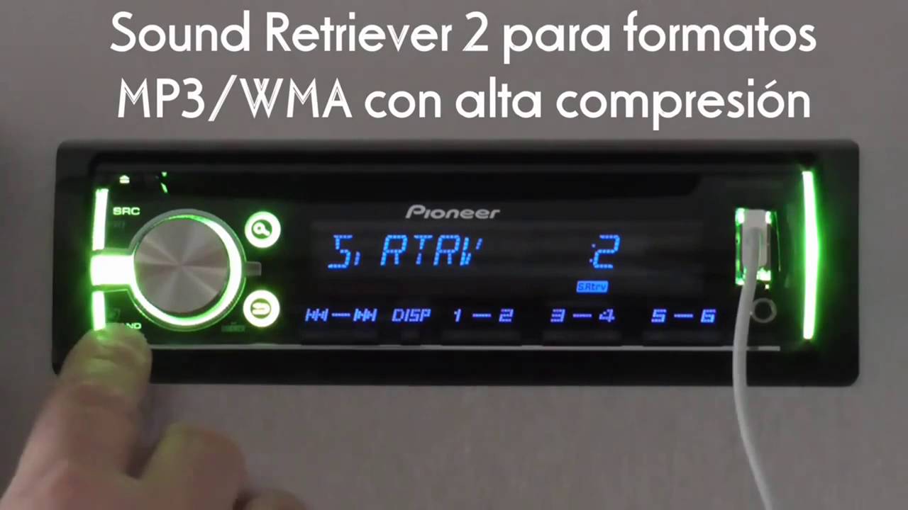 DEH-X3750UI Una Mirada a sus Funciones