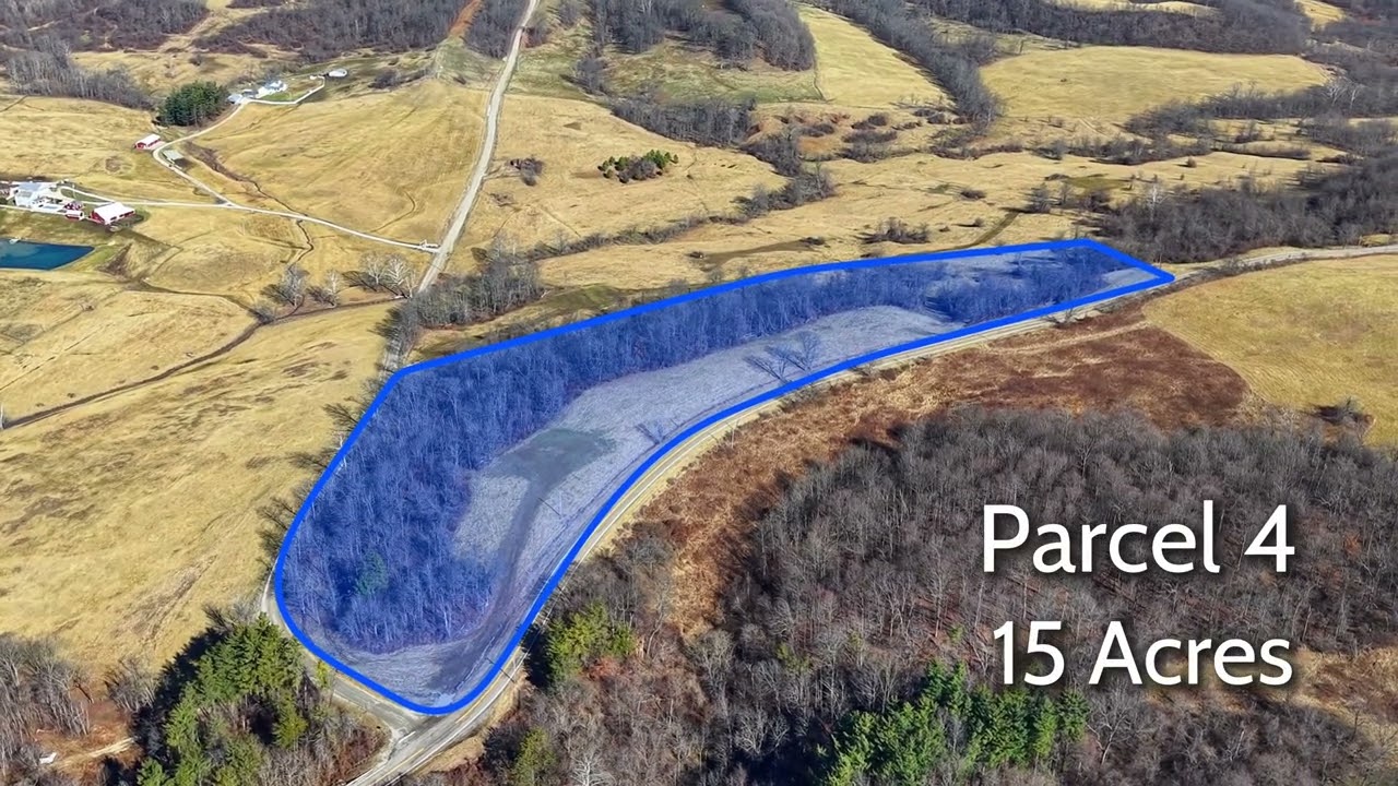 127 Acres for Sale in Morgan County, Ohio | 6 Tracts on SR 376!