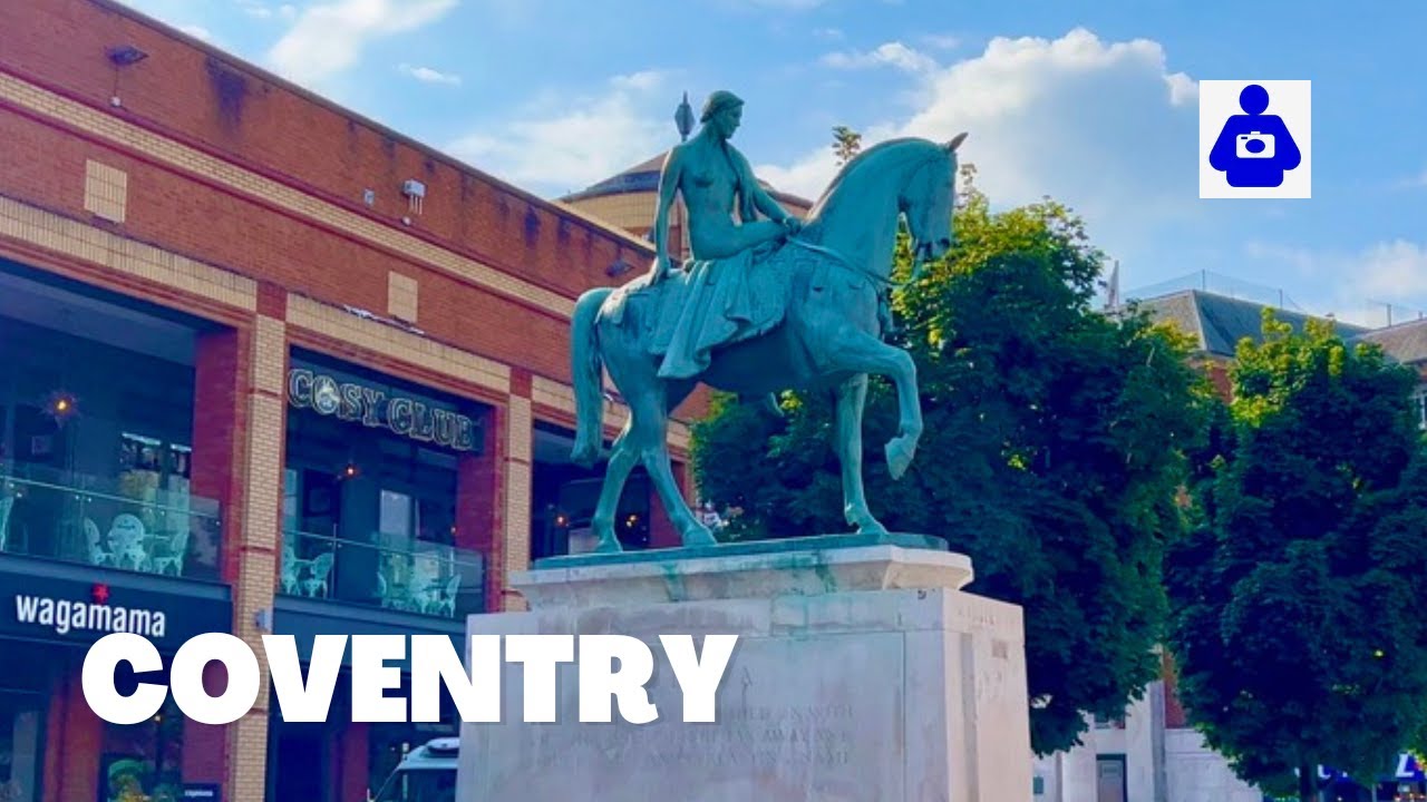 Coventry Walk in Summer 🇬🇧 COVENTRY City Centre tour | England | Coventry walking tour 4K HDR