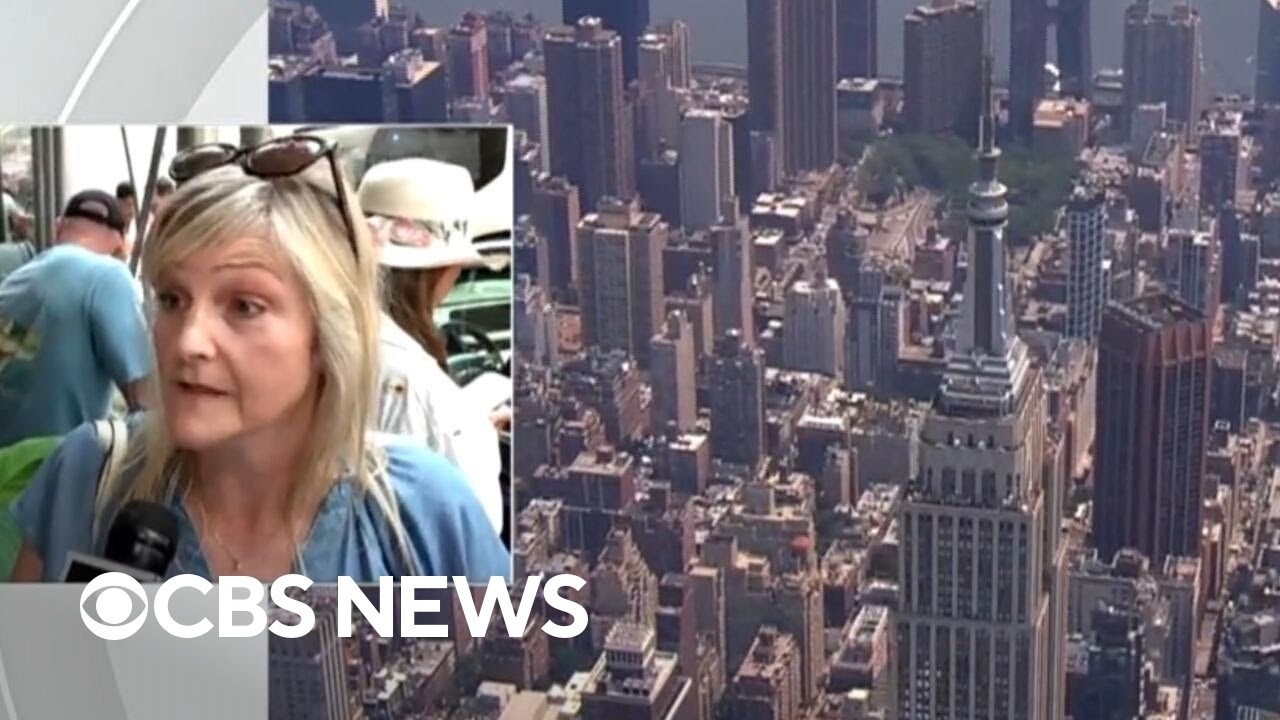 Witness describes start of couple's climb up Empire State Building: 