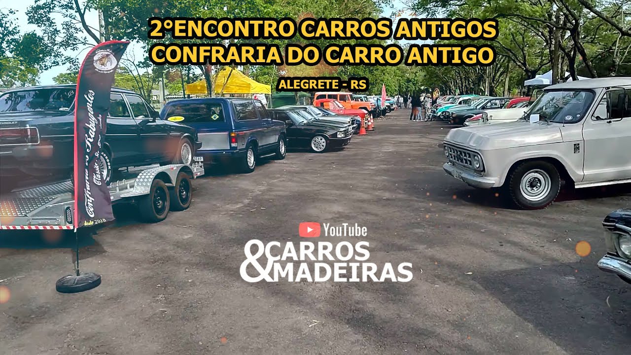 2° encontro carros antigos, confraria do carro antigo Alegrete RS