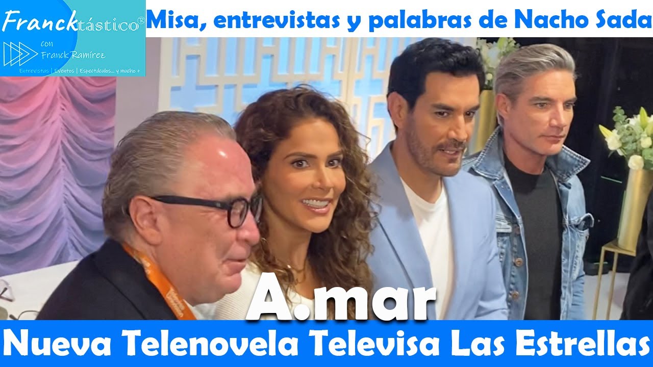 DAVID ZEPEDA conmovido se hinca n Misa d AMAR x NICANDRO DÍAZ Novelas Televisa EVA CEDEÑO NACHO SADA
