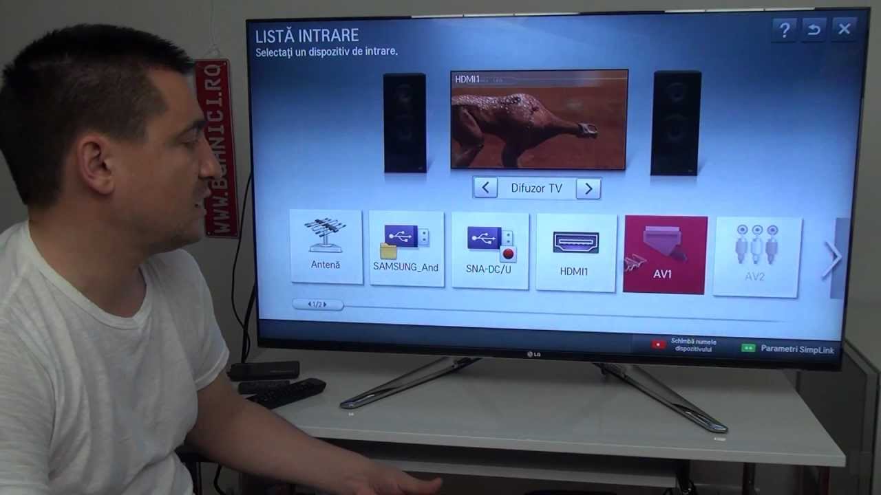 LG Smart TV 2012 LM960V (review by www.buhnici.ro)