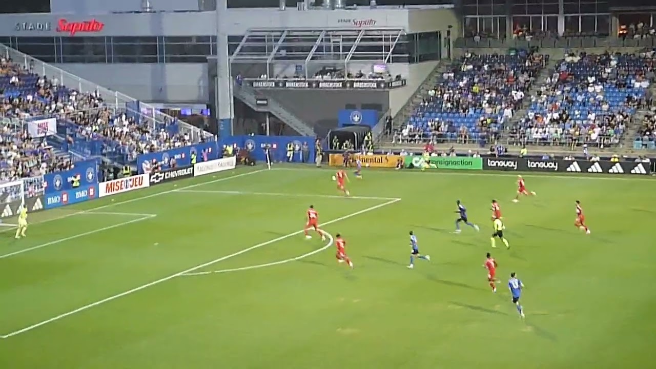 Chris Brady of Chicago Fire stops Hennadii Synchuk of CF Montreal (Impact) 7/19/25
