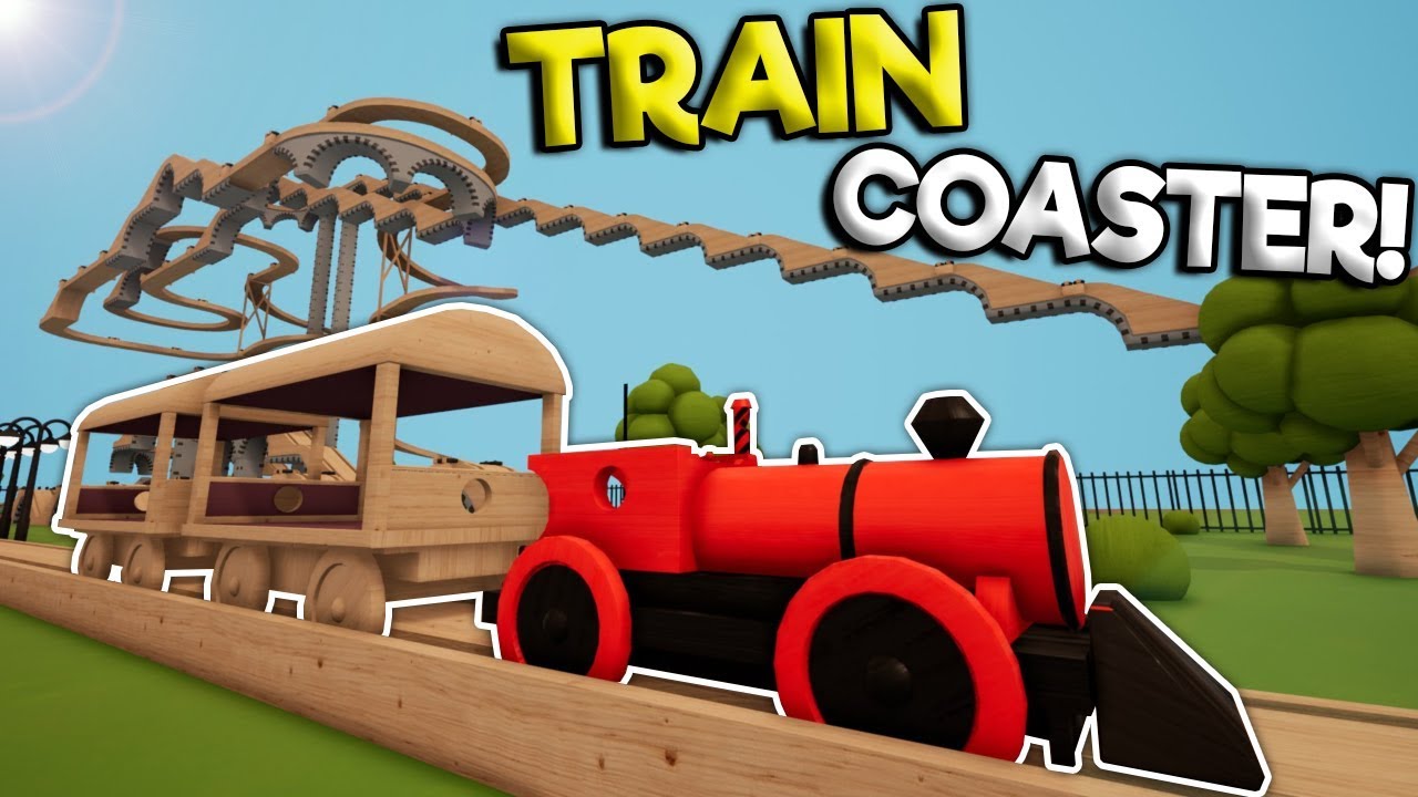 TOY TRAIN ROLLER COASTER & MEGA HIGHWAY! - Tracks - The Train Set Game Gameplay - Toy Train Game