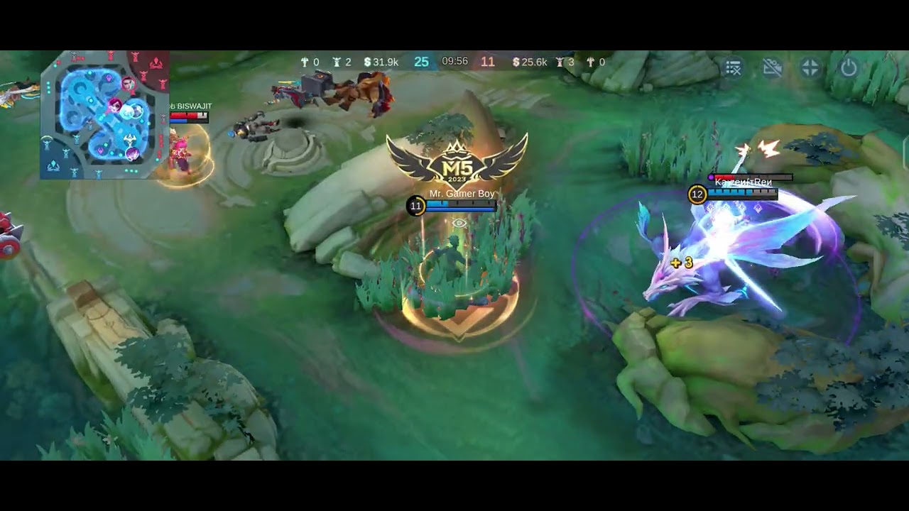 Recorded gameplay of mine #mlbb legends 5v5