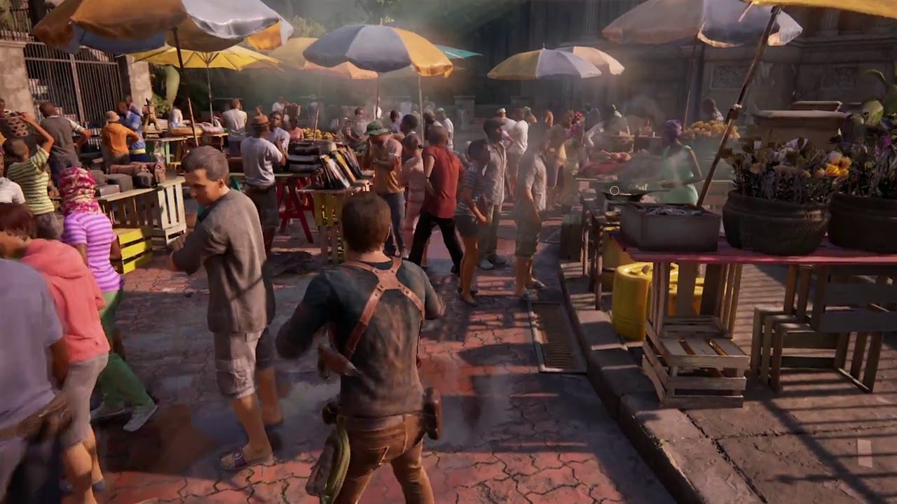 Uncharted 4: Путь вора Прохождение часть 11. Без комментариев (PS4, Rus, 1080p)