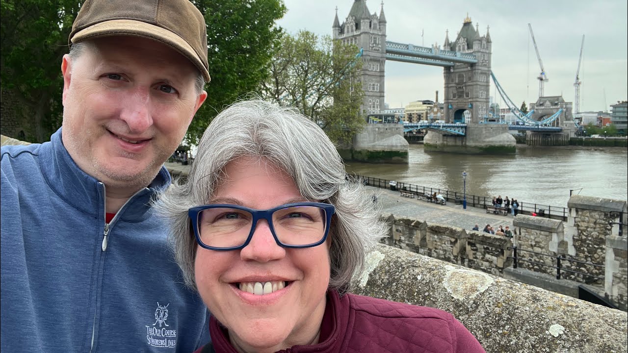 London, England, Tower of London and River Thames. UK Trip, Part 8. May 2023