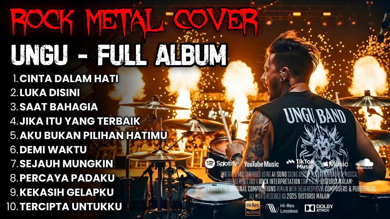 UNGU - FULL ALBUM COVER ┃ ROCK VERSION