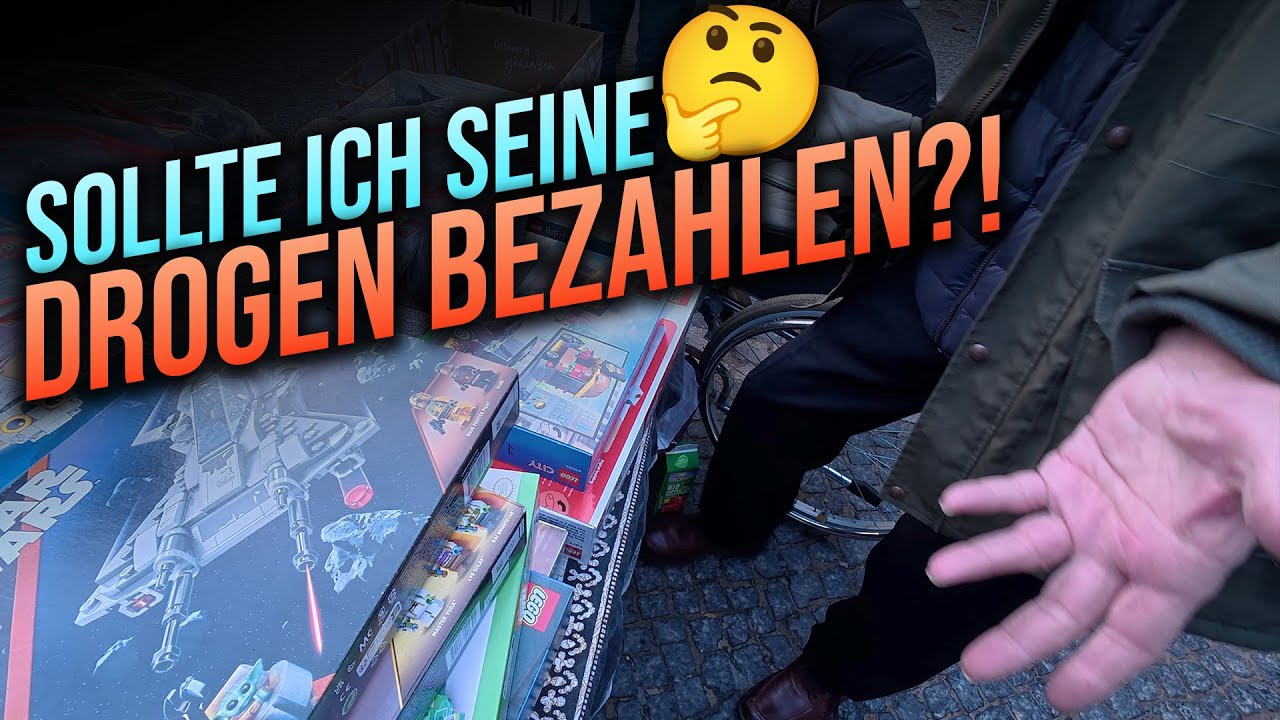 Er braucht 100€ FÜR DROGEN AM TAG??? 😵 Neues vom Flohmarkt #207