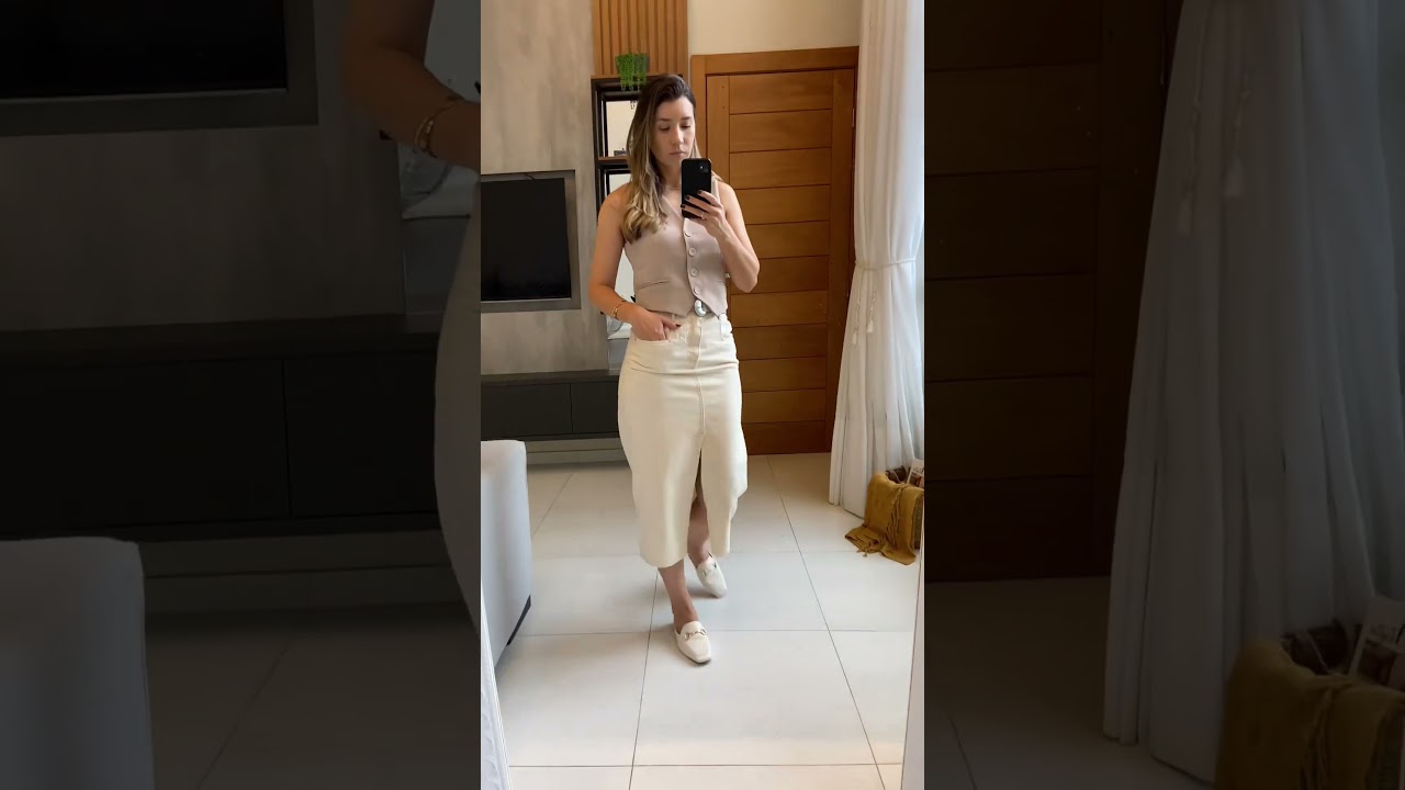 Vem conferir o quanto é versátil esse colete. Qual look vc usaria? 