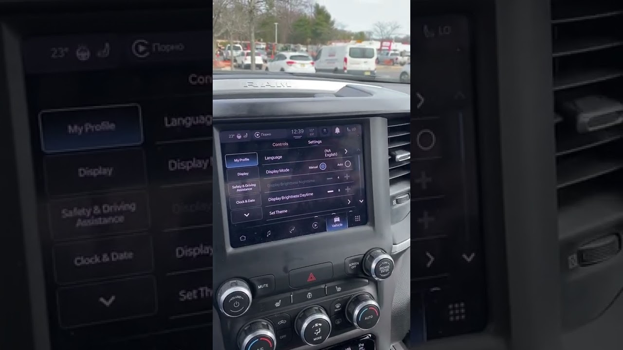 How to disable touch screen beep Dodge Ram 1500 2022