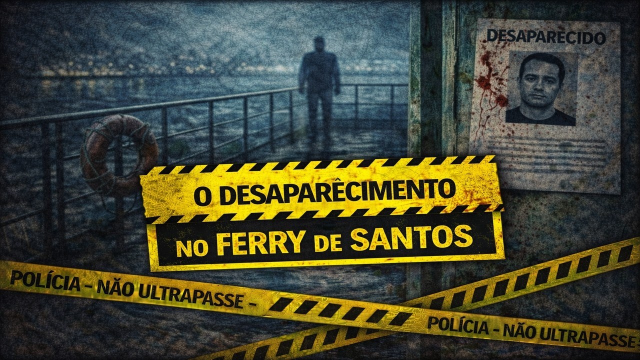 O DESAPARECIMENTO NO FERRY DE SANTOS...