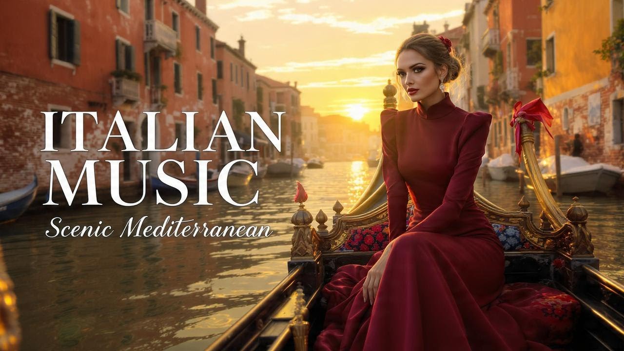 🎶 Italian Vibes & Mediterranean Music 🎶 2+ Hours Amalfi Coast & Lake Como Peace 4K