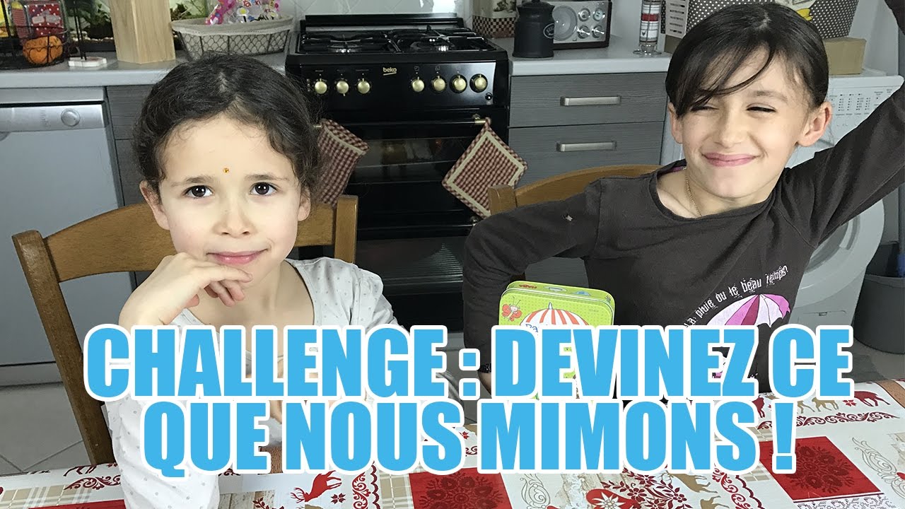 CHALLENGE : JEU DE MIME - Devinez ce que je fais ? - MIME GAME