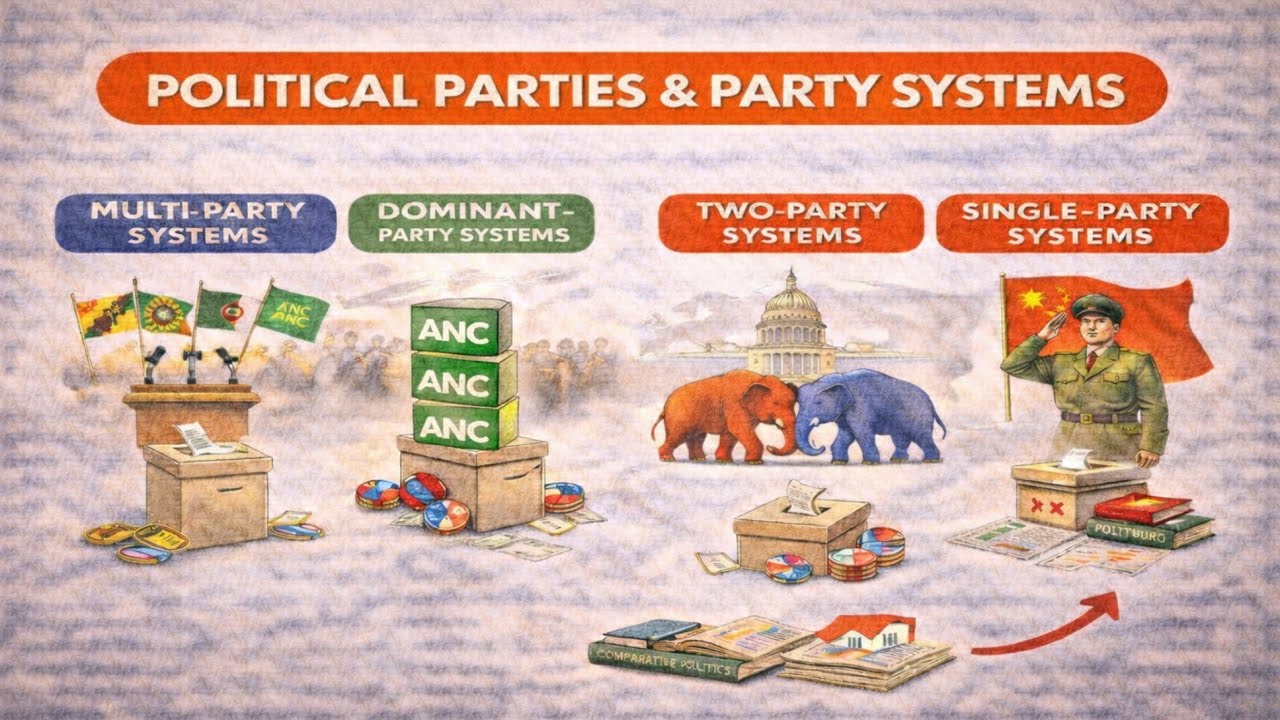 🗳️ Dynamics of Political Parties and Party Systems | Political Science | UGC NET | SET | UPSC | MA