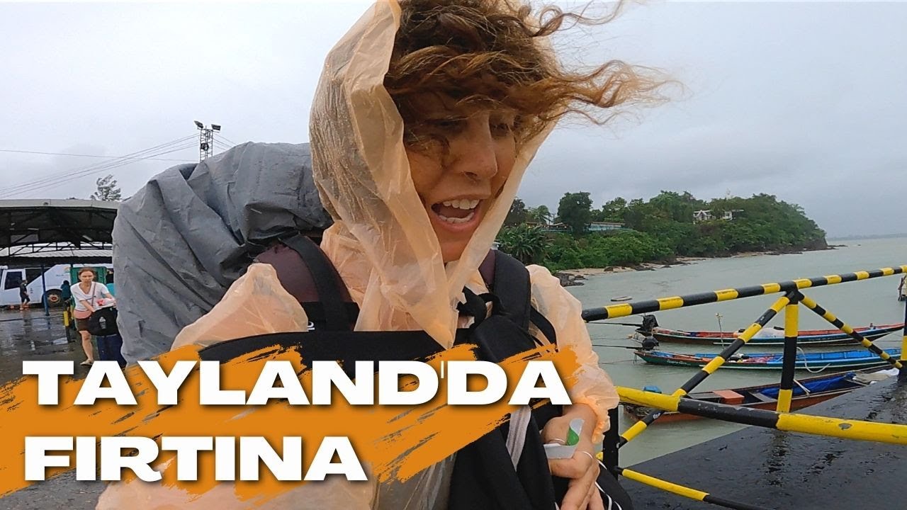 TAYLAND'da FIRTINALI FERİBOT Yolculuğu NASILDI?! KohPhangan - 108