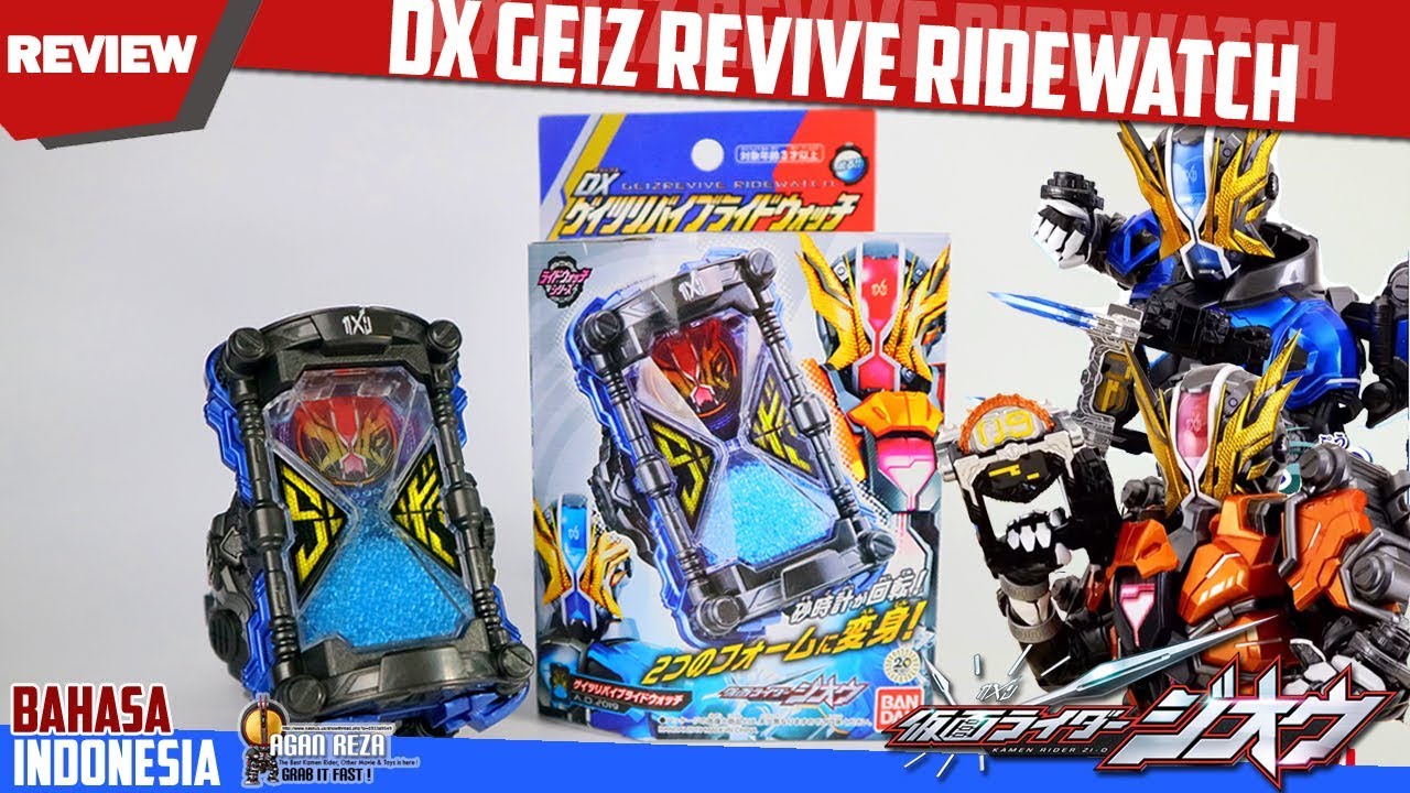 DX REVIEW - DX GEIZ REVIVE RIDEWATCH / ゲイツリバイブライドウォッチ [Kamen Rider Zi-O] - [BAHASA INDONESIA]