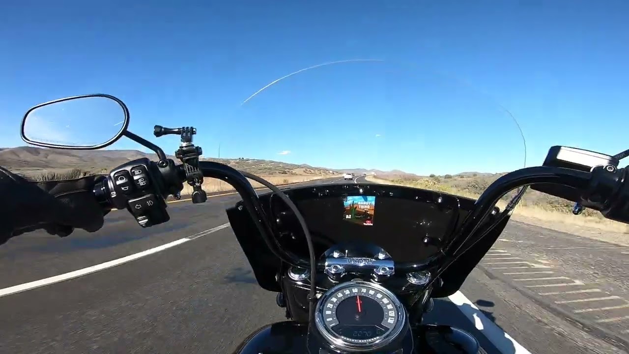 January 2026 ride vlog Northern Arizona on a great winter day!