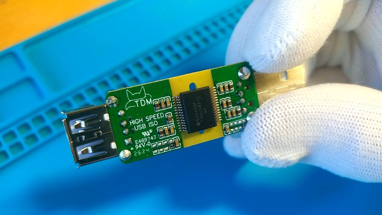 Быстрый USB Изолятор 480МБит/c