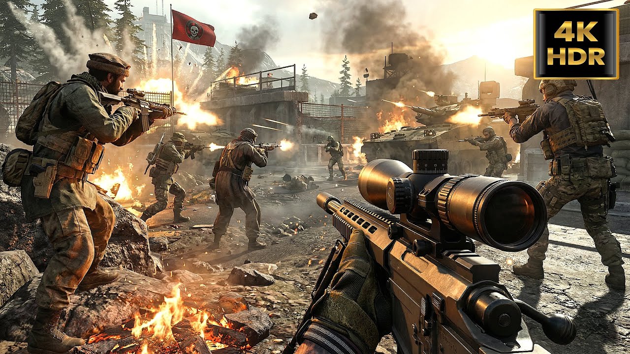 Ataque a la Planta Química | Gráficos ULTRA Realistas | 4K HDR 60FPS | Call of Duty