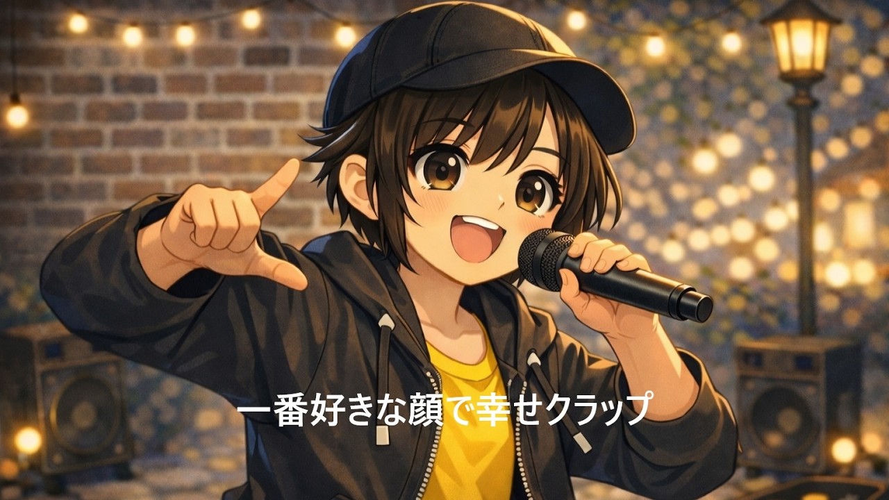 ［ORiGiNAL SONG］  一番好きな顔で幸せクラップ／あおい（SUNO）