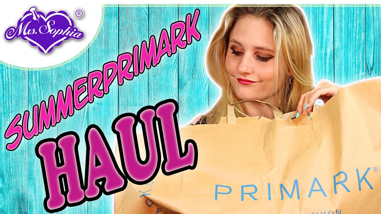 PRIMARK SUMMER HAUL 2019 | Fashion Try On Haul | Mrs.Sophia