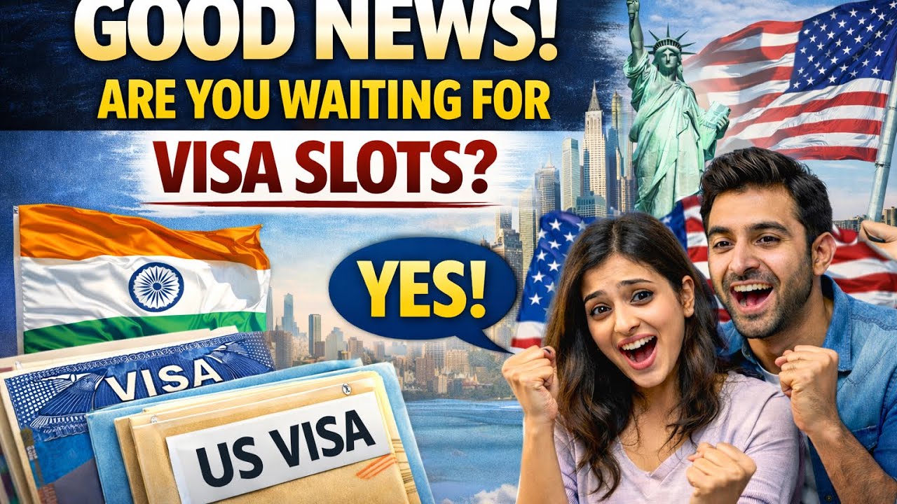 Good News : అమెరికా రావడానికి వీసా Slots  ఉన్నాయా? // అమెరికా కబుర్లు Telugu vlogs from USA 