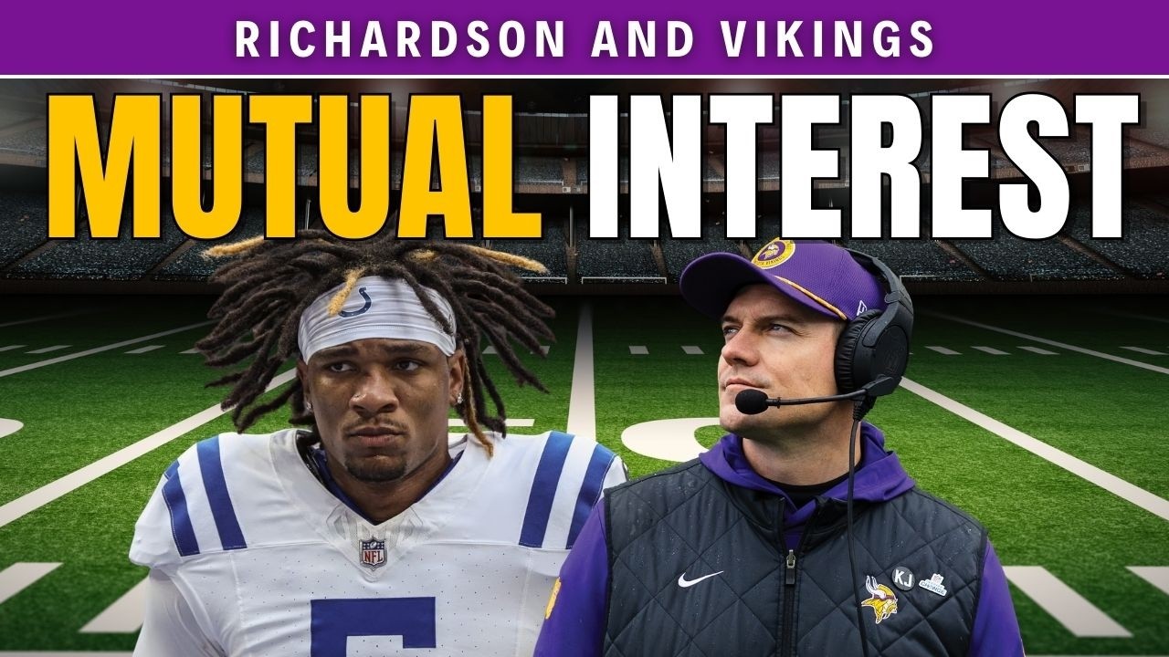 REPORT: Vikings & Anthony Richardson Have MUTUAL Trade Interest 👀🏈