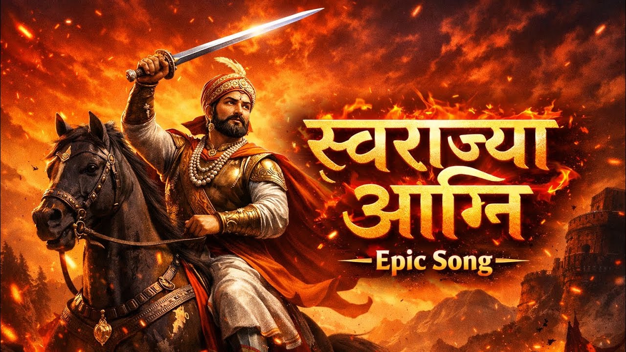 🔥स्वराज्या अग्नि🔥 – छत्रपति शिवाजी महाराज की वीरता और बलिदान का महाकाव्य गीत