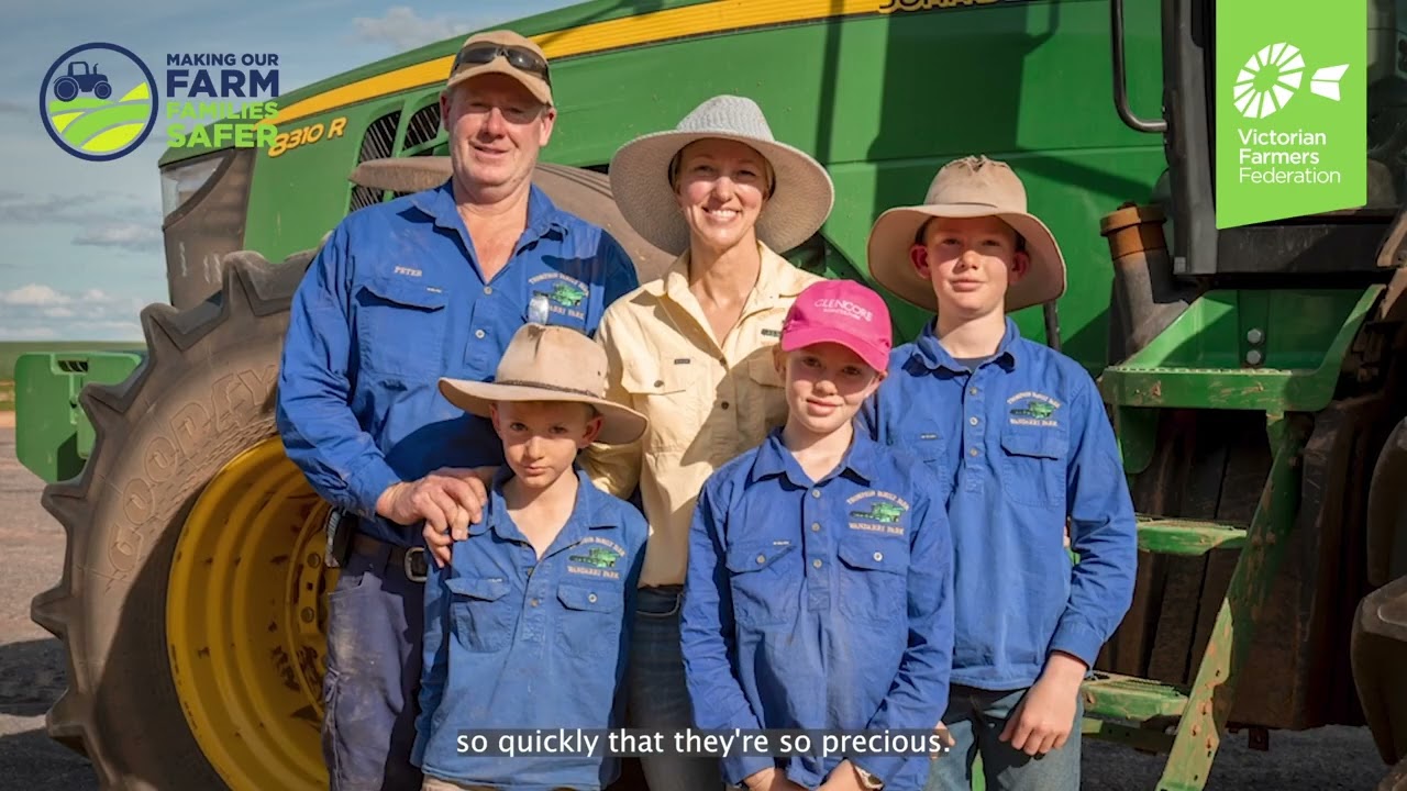 Meet the Thompson Family - Making Our Farm Families Safer campaign