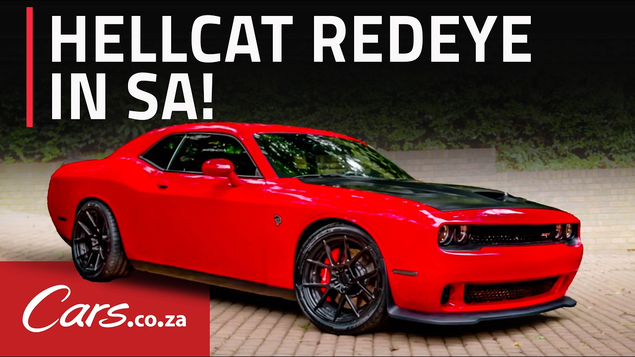 800hp (600kW) Hellcat Redeye in SA! We drive this wild modern muscle car and try not to bin it
