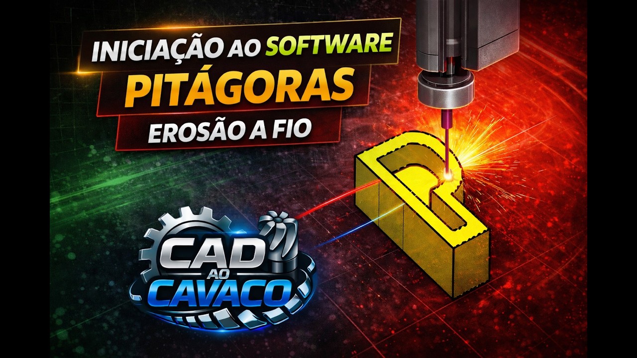 PITÁGORAS DO ZERO! Iniciação na Erosão a Fio